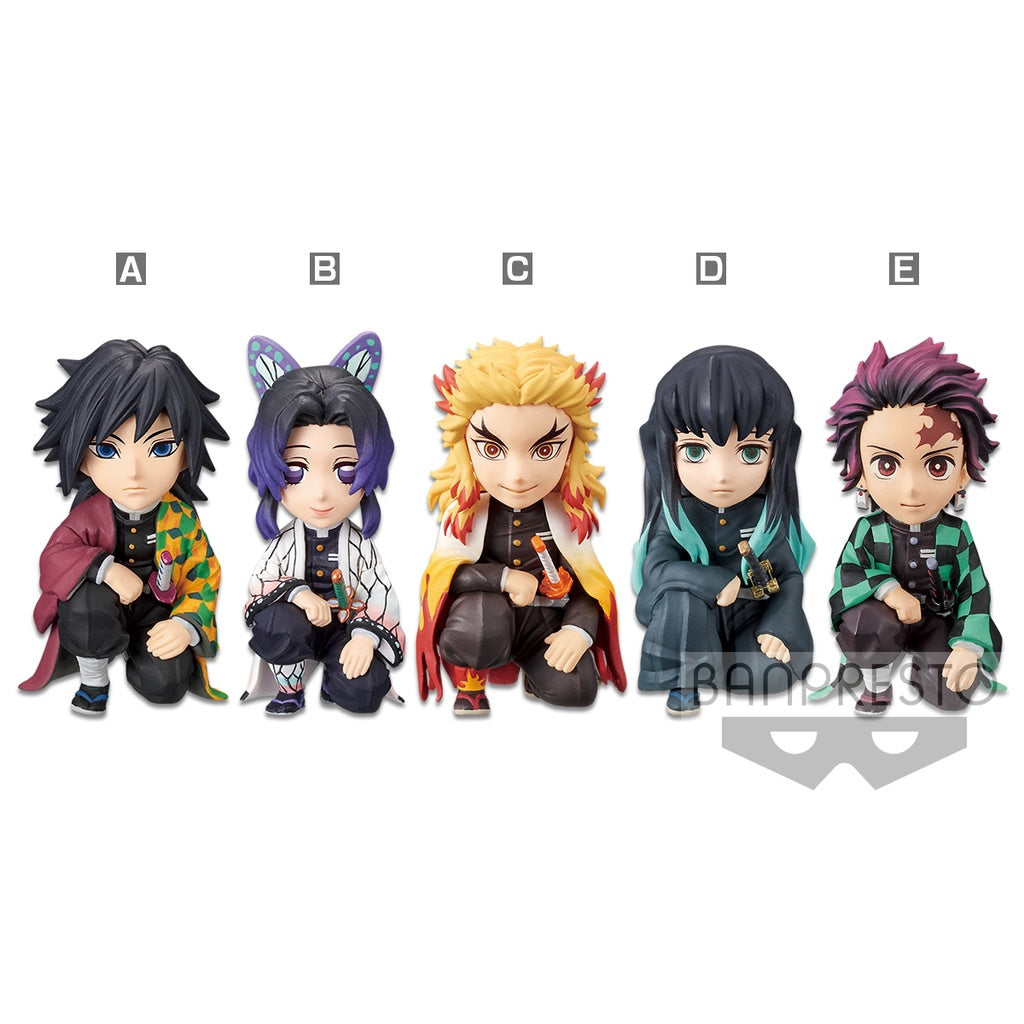 Demon Slayer WCF Vol. 1 'You're In The Presence Of Oyakata-Sama' World Collectable Mini-Figure Set Banpresto Bandai