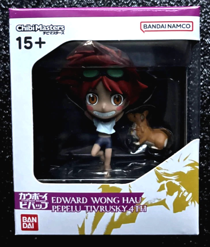 Edward Wong Hua Chibi Masters Cowboy Bebop Mini-Figure Bandai