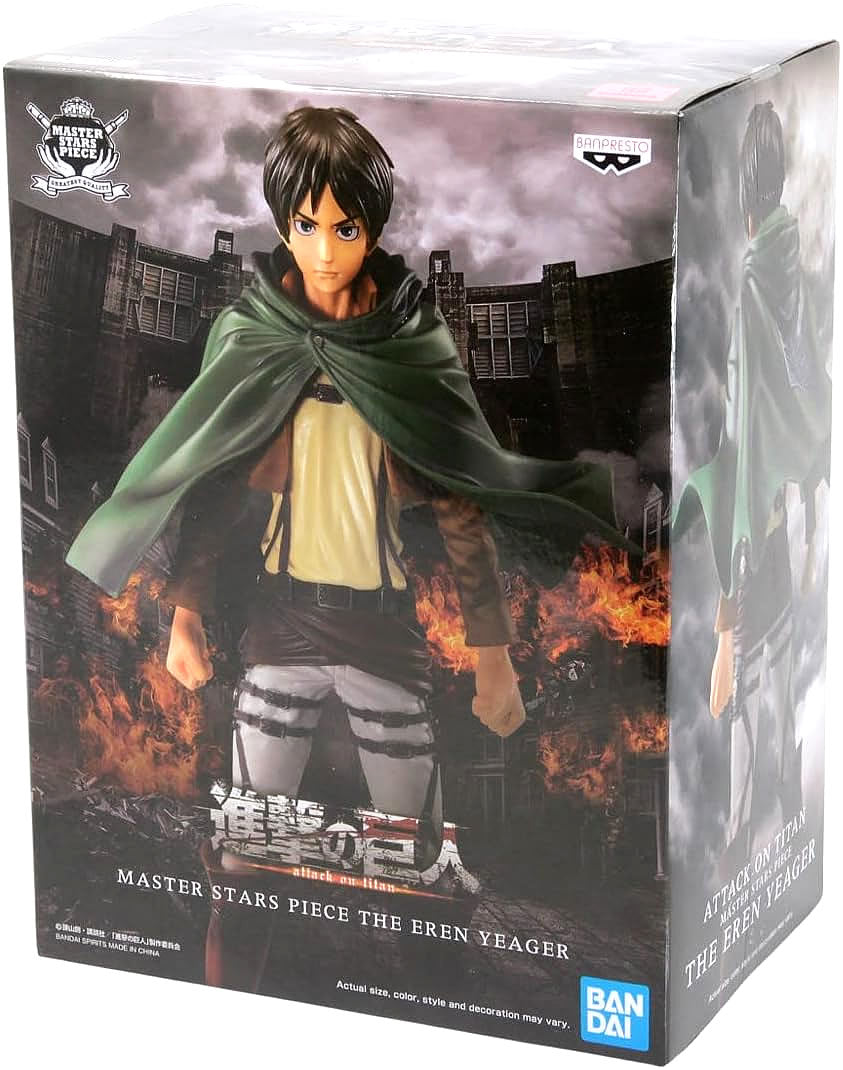 Eren Yeager Attack on Titan 10" Master Stars Figure