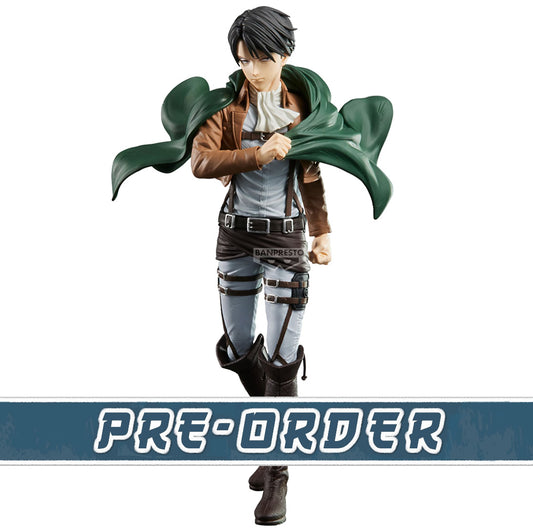 Levi Ackerman Grandista Attack on Titan Figure Banpresto Bandai