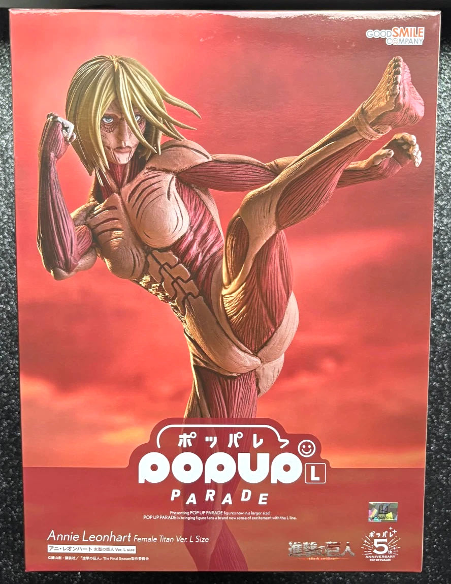 Female Titan Annie Leonhart Attack on Titan Pop Up Parade L Figure Good Smile Company