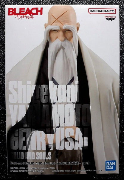 Genryusai Shigekuni Yamamoto Solid & Souls Bleach Figure