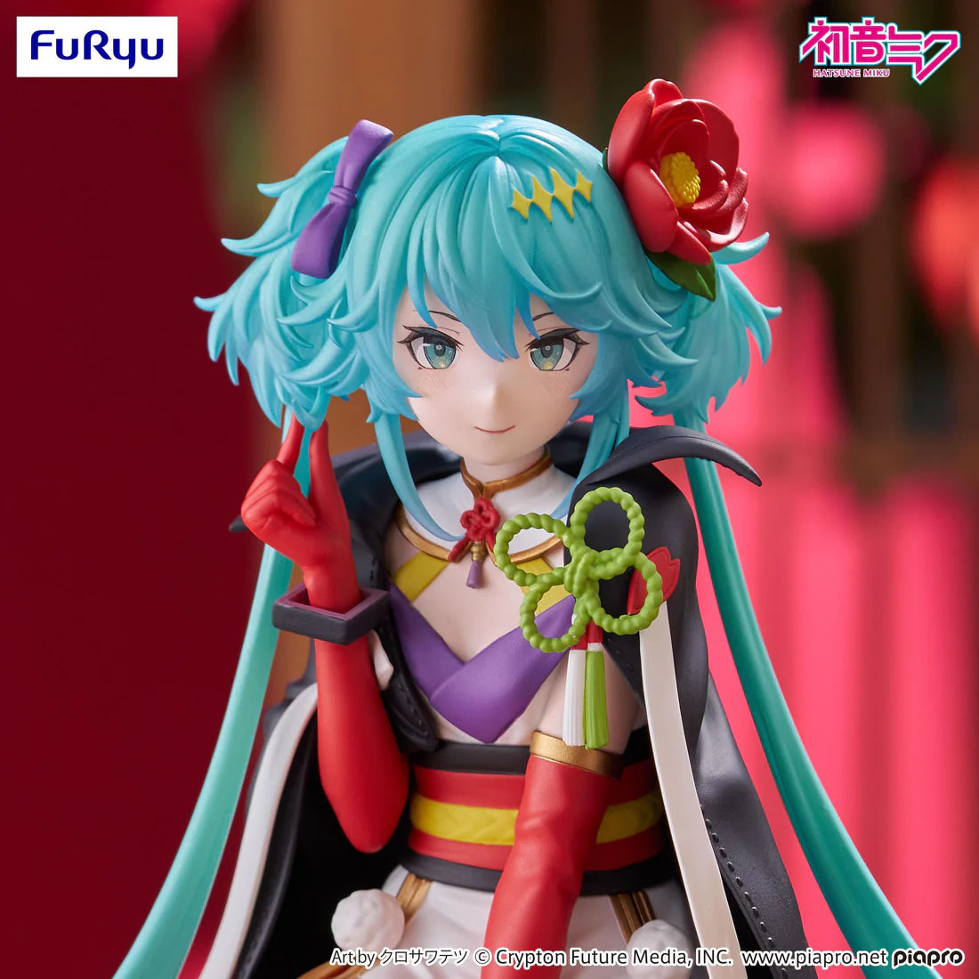 Hatsune Miku Flower Fairy Camellia Noodle Stopper Vocaloid Figure FuRyu