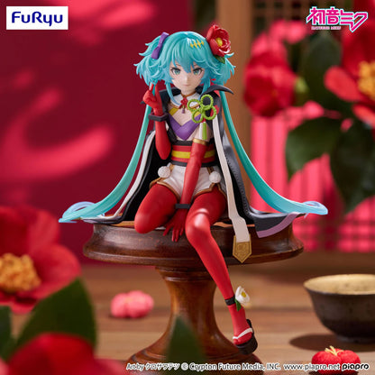 Hatsune Miku Flower Fairy Camellia Noodle Stopper Vocaloid Figure FuRyu