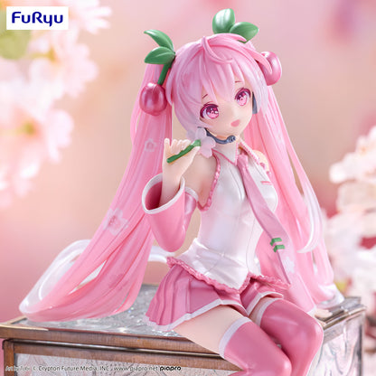 Hatsune Miku Sakura Miku (Pearl Color Ver.) Noodle Stopper Vocaloid Figure furyu