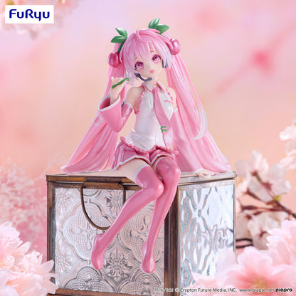 Hatsune Miku Sakura Miku (Pearl Color Ver.) Noodle Stopper Vocaloid Figure furyu