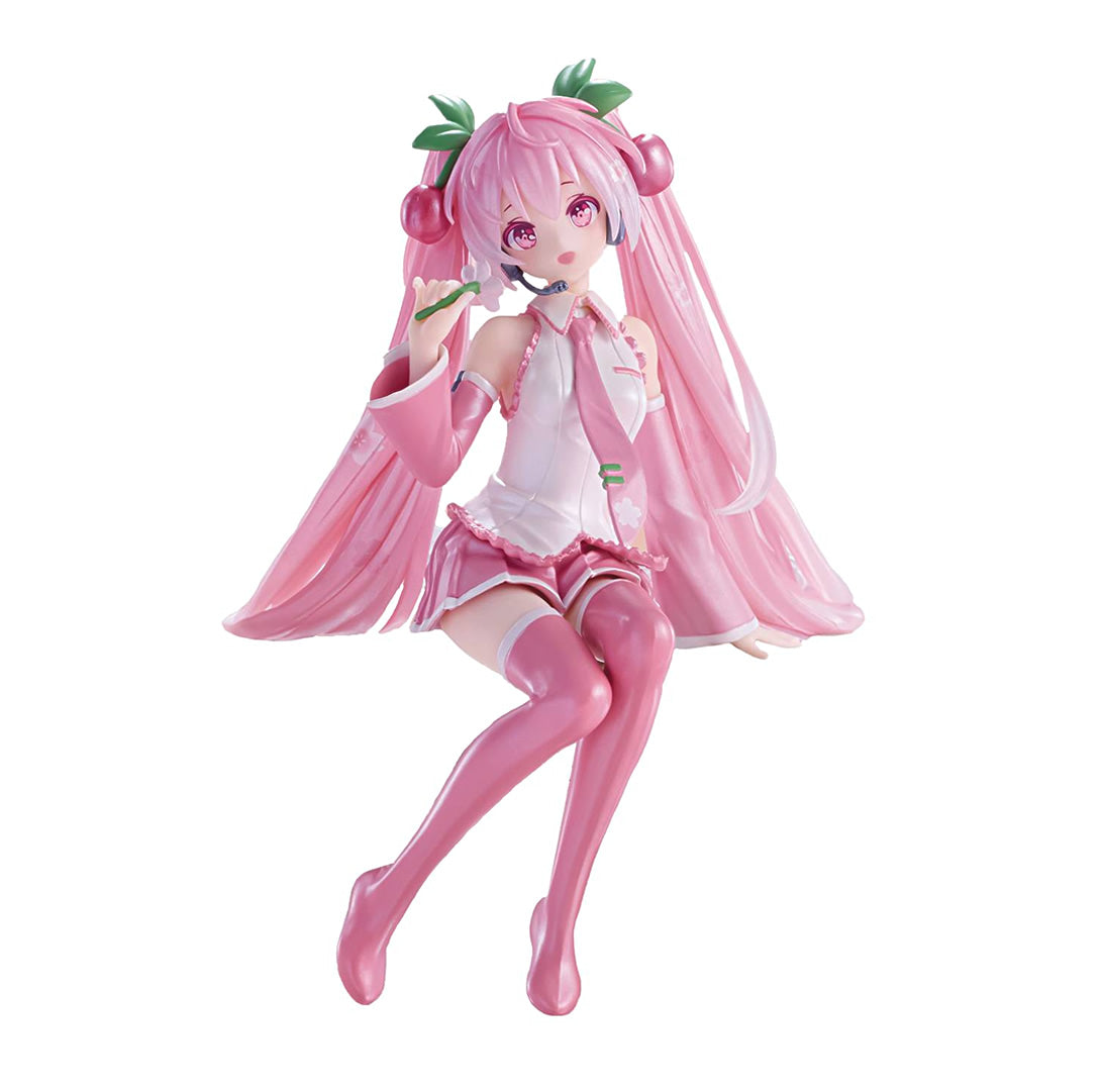Hatsune Miku Sakura Miku (Pearl Color Ver.) Noodle Stopper Vocaloid Figure furyu