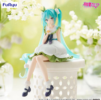 Hatsune Miku (Flower Fairy Lily of the Valley) Noodle Stopper Vocaloid Figure FuRyu