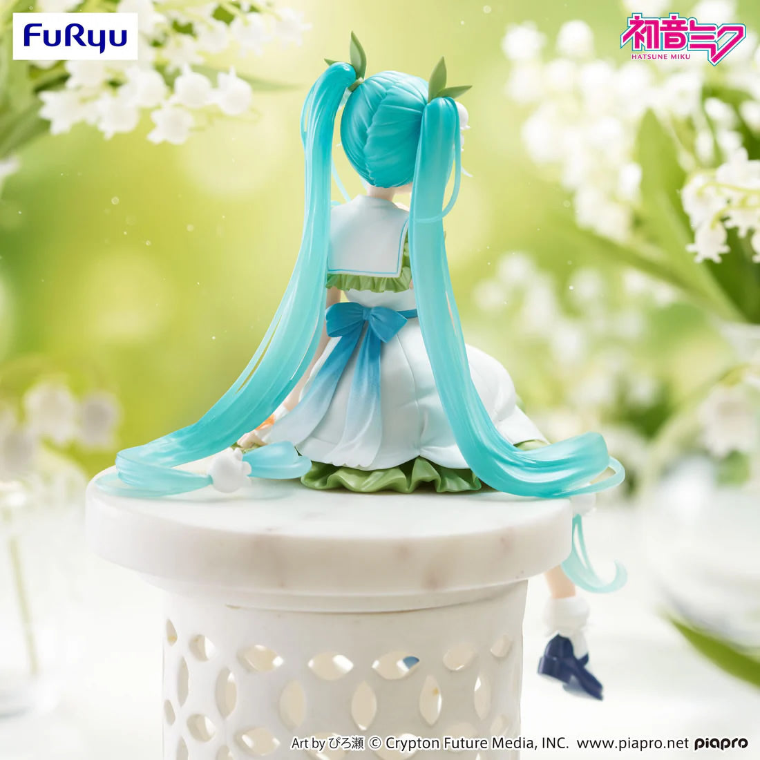 Hatsune Miku (Flower Fairy Lily of the Valley) Noodle Stopper Vocaloid Figure FuRyu