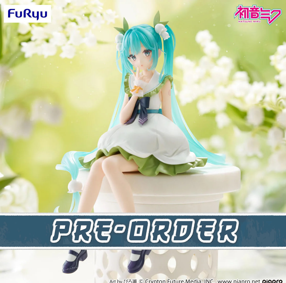 Hatsune Miku (Flower Fairy Lily of the Valley) Noodle Stopper Vocaloid Figure FuRyu
