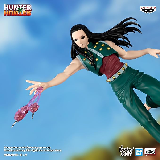 Illumi Zoldyck Vibration Stars Hunter x Hunter Figure Banpresto Bandai