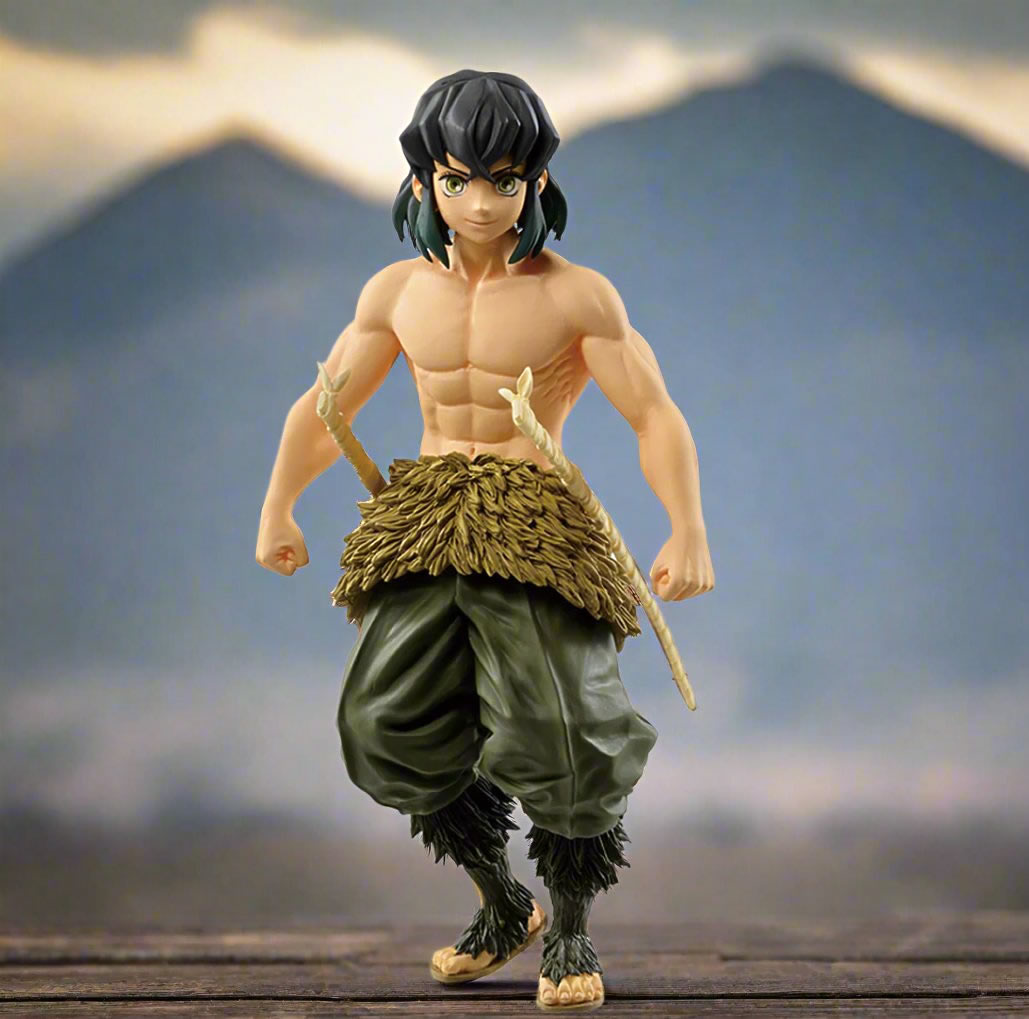 Inosuke Hashibira Vol. 9 (Unmasked) Demon Slayer Figure Banpresto Bandai