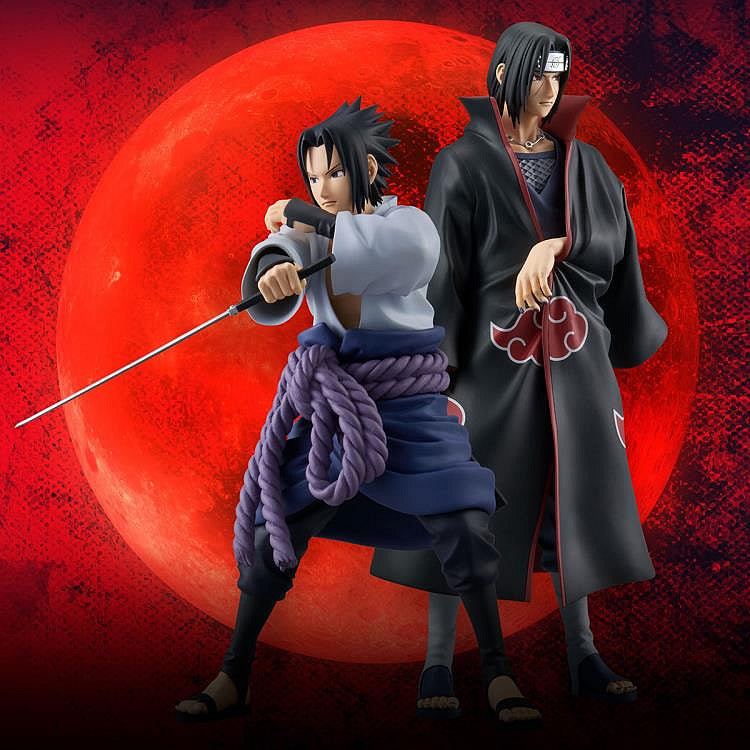 Itachi Uchiha  (with Sasuke) Grandista Naruto Shippuden Figure Banpresto Bandai