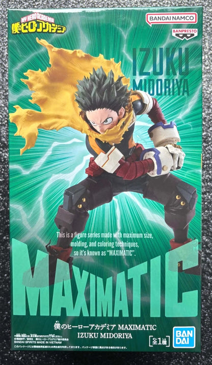 Izuku Midoriya Maximatic My Hero Academia Figure Banpresto Bandai
