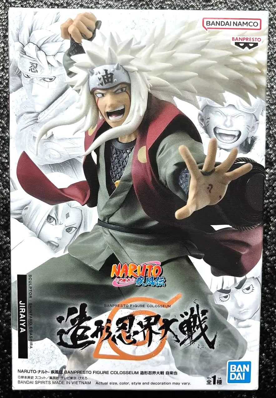 Jiraiya Naruto Shippuden Colosseum Figure Banpresto Bandai