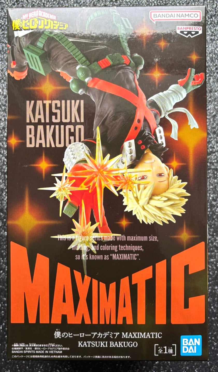 Katsuki Bakugo Maximatic My Hero Academia Figure Banpresto Bandai