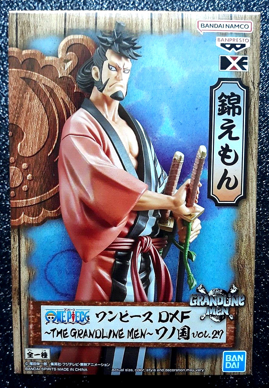 Kin'emon Vol. 27 One Piece DXF The Grandline Men Wanokuni Figure