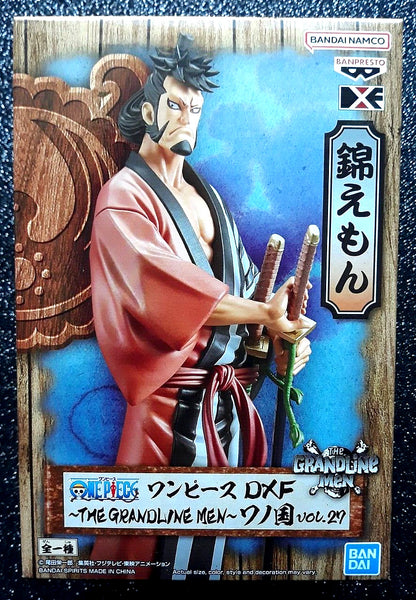 Kin'emon Vol. 27 One Piece DXF The Grandline Men Wanokuni Figure