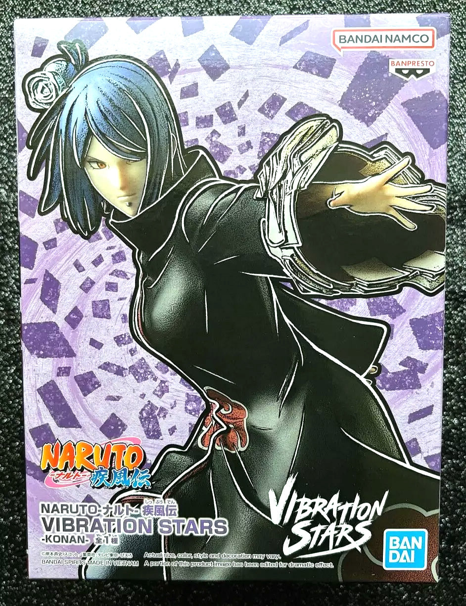 Konan Vibration Stars Naruto Shippuden Figure Banpresto Bandai Namco