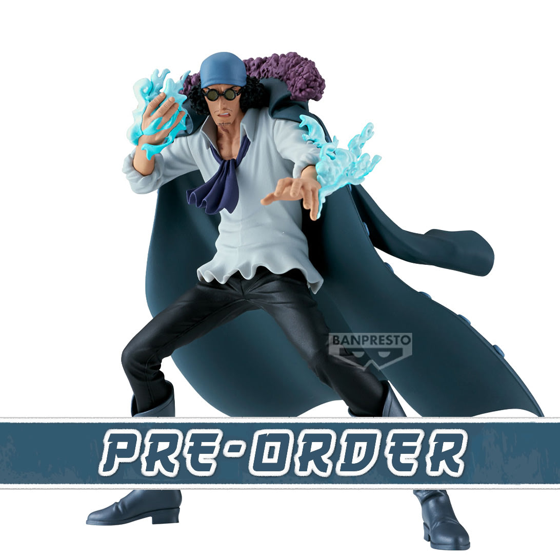 Kuzan Battle Record Collection 'Aokiji' One Piece Figure Banpresto Bandai