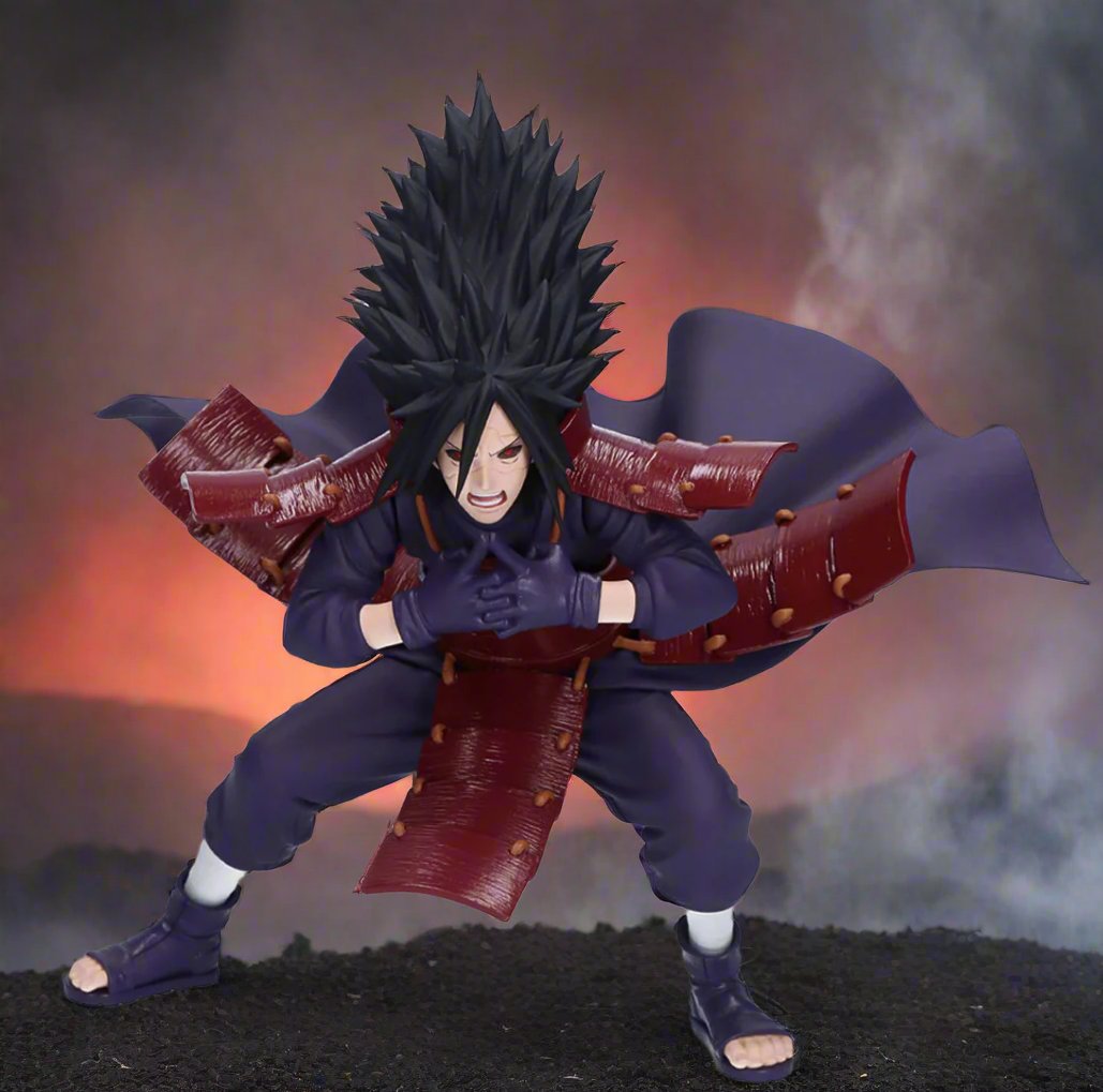 Madara Uchiha Unmasked Vibration Stars Naruto Shippuden Figure Banpresto Bandai