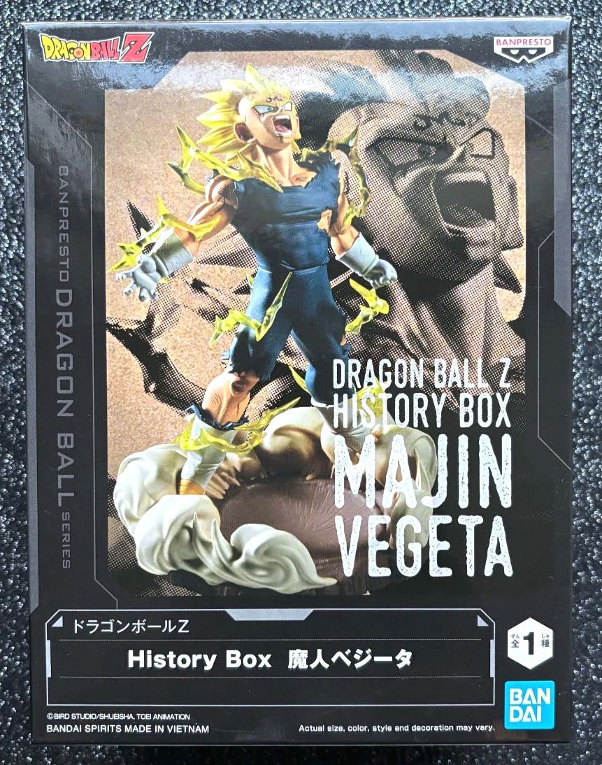 Majin Vegeta History Box Dragon Ball Z Figure Banpresto Bandai