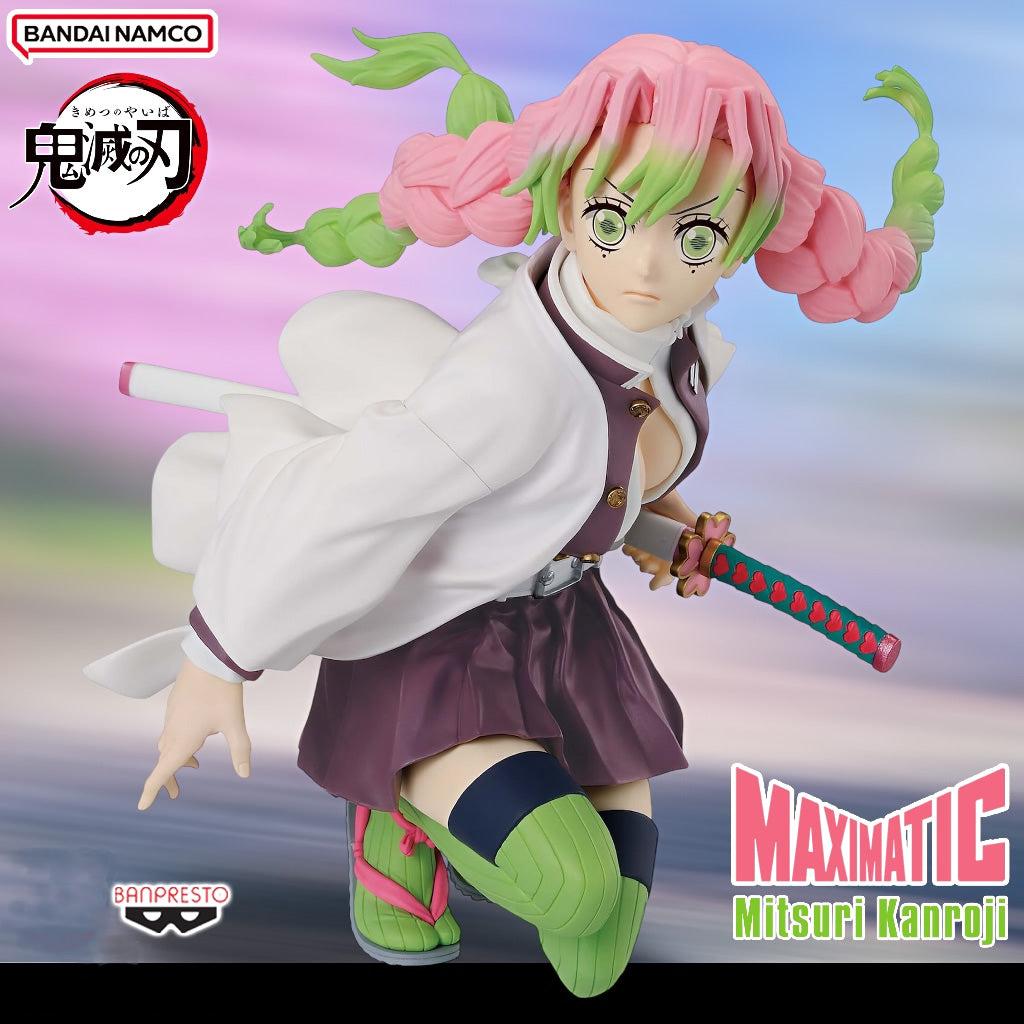 Mitsuri Kanroji Maximatic Demon Slayer Figure Banpresto Bandai