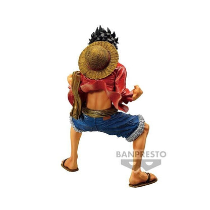 Monkey D. Luffy King of Artist One Piece Statue by Banpresto Chronicle