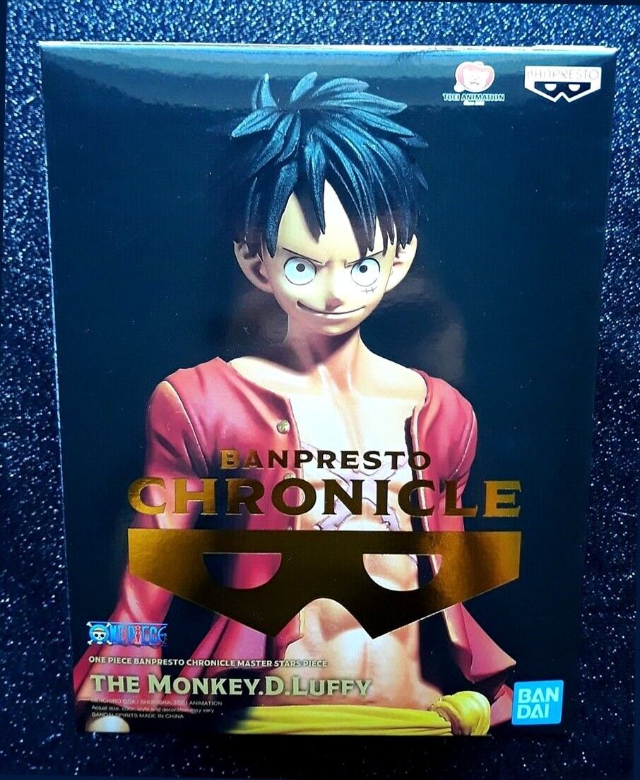 Monkey D. Luffy One Piece Master Stars 9" Statue by Banpresto Chronicle