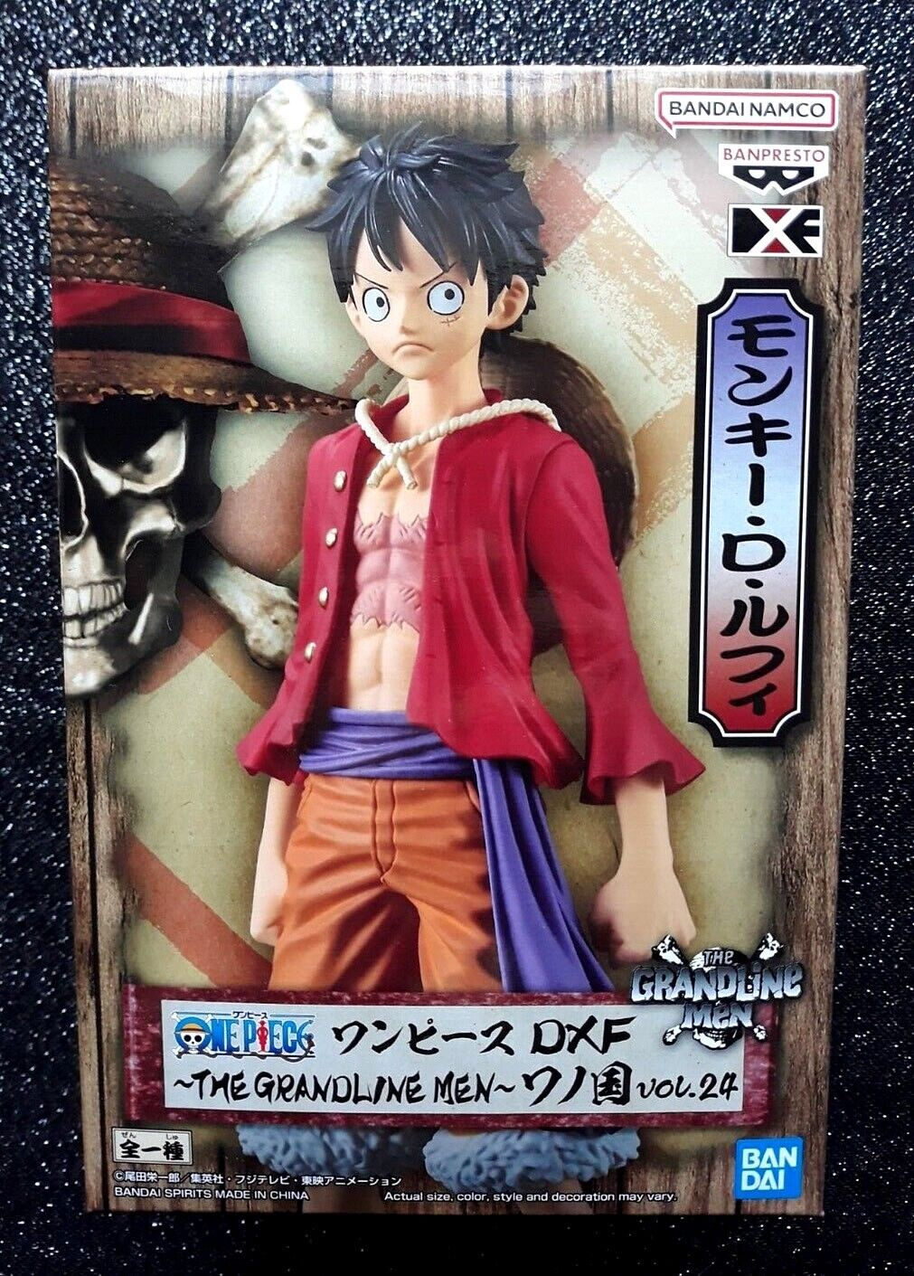 Monkey D. Luffy Vol. 24 One Piece DXF The Grandline Men Wano Country Figure