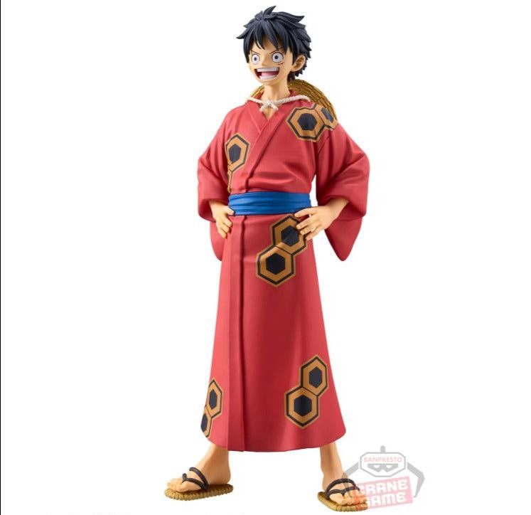 Monkey D. Luffy (Yukata Ver.) One Piece The Grandline Series Wano Country DXF Figure