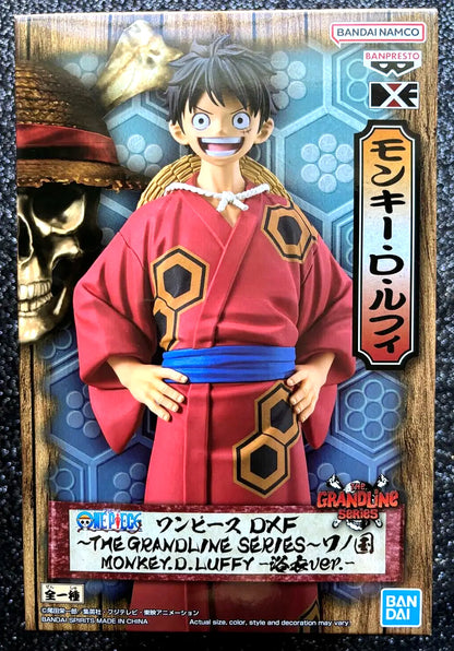 Monkey D. Luffy (Yukata Ver.) One Piece The Grandline Series Wano Country DXF Figure