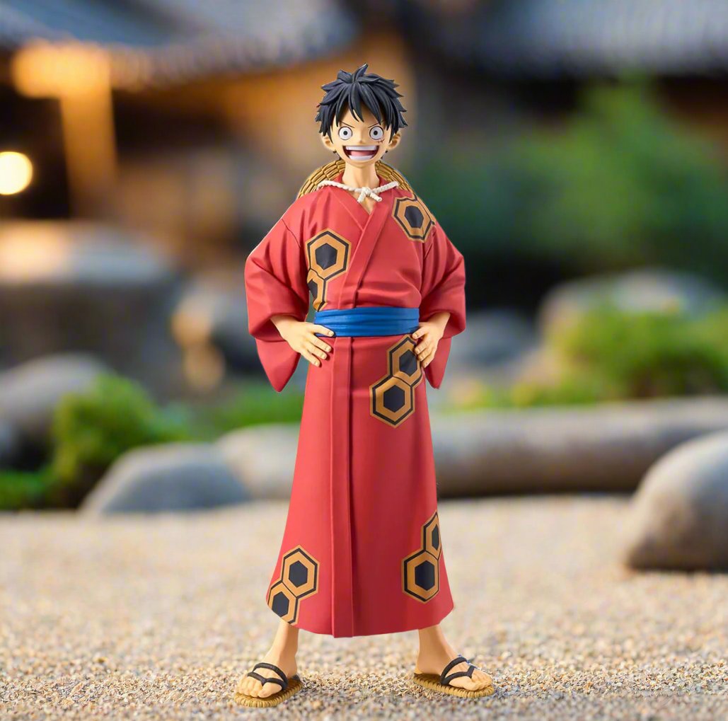 Monkey D. Luffy (Yukata Ver.) One Piece The Grandline Series Wano Country DXF Figure