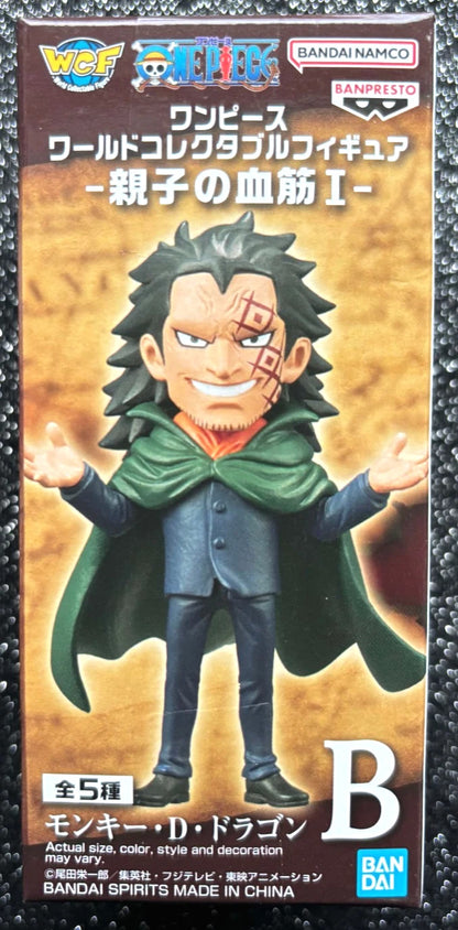 Monkey D. Dragon WCF Parent-Child Bloodline World Collectable Mini-Figure (B) One Piece