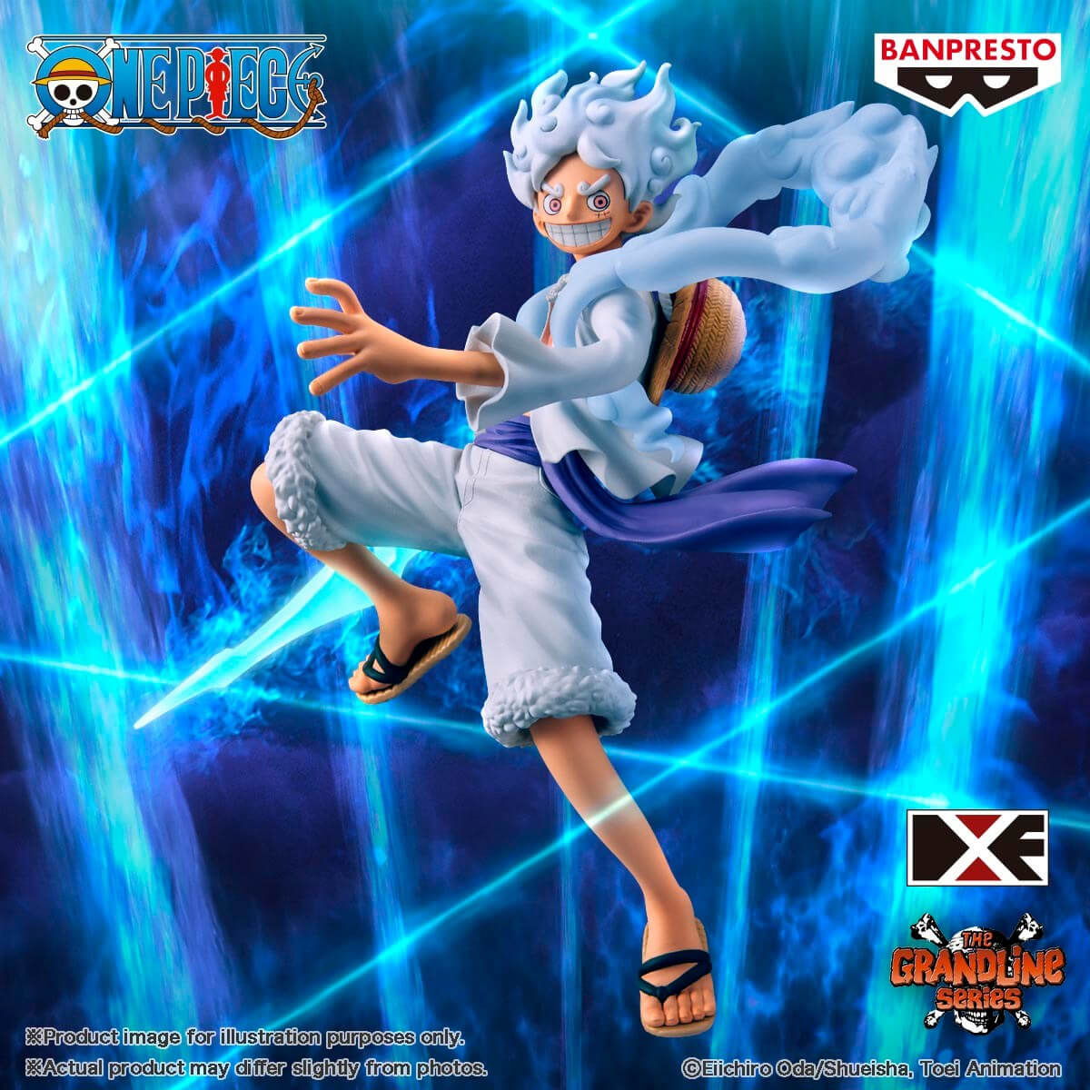 Monkey D. Luffy Gear 5 One Piece Extra The Grandline Series Figure