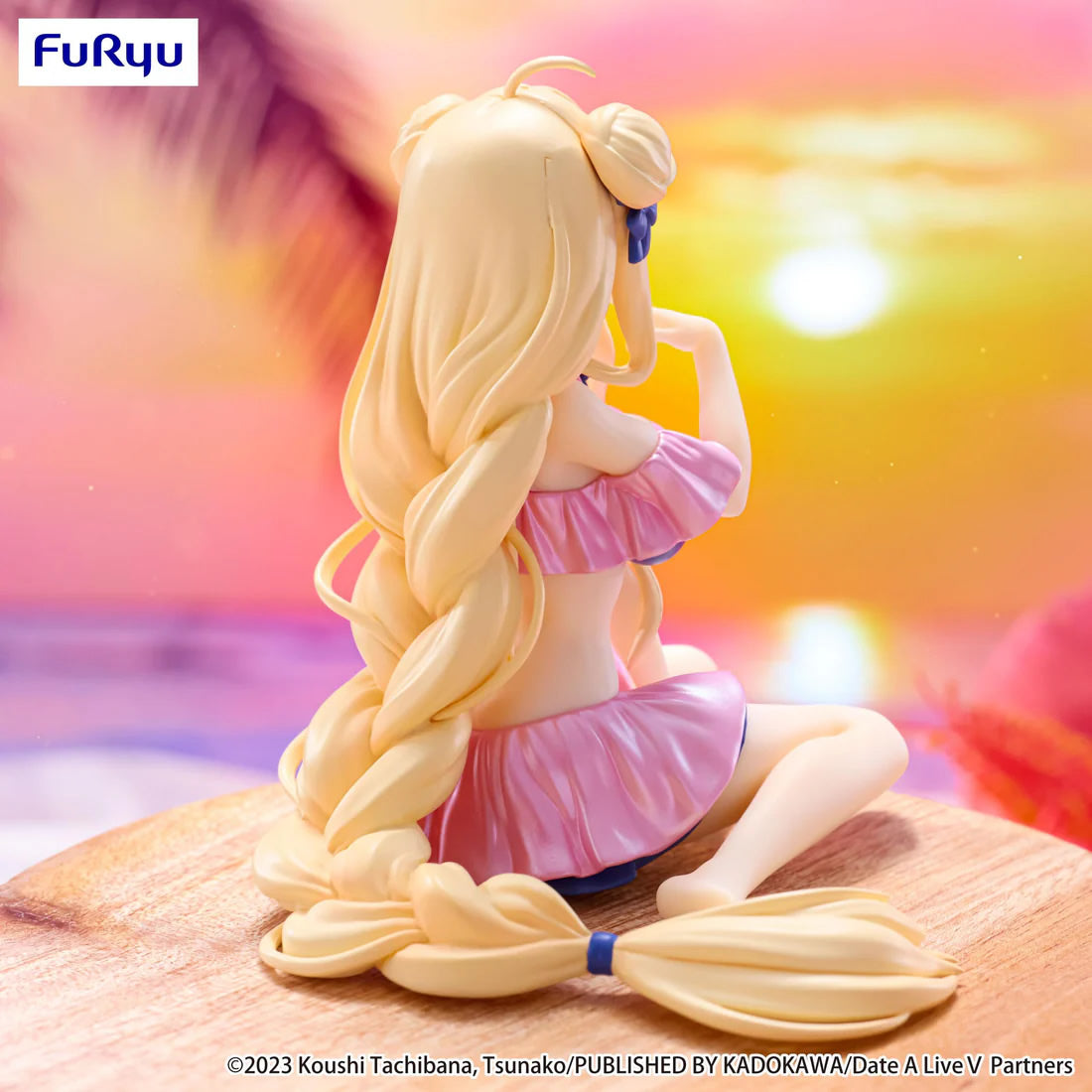 Mukuro Hoshimiya (Swimsuit Pastel Pink Color Ver.) Noodle Stopper Date A Live V Figure