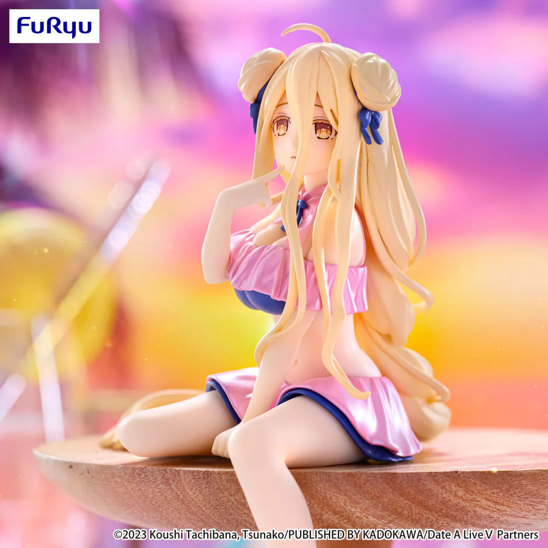 Mukuro Hoshimiya (Swimsuit Pastel Pink Color Ver.) Noodle Stopper Date A Live V Figure