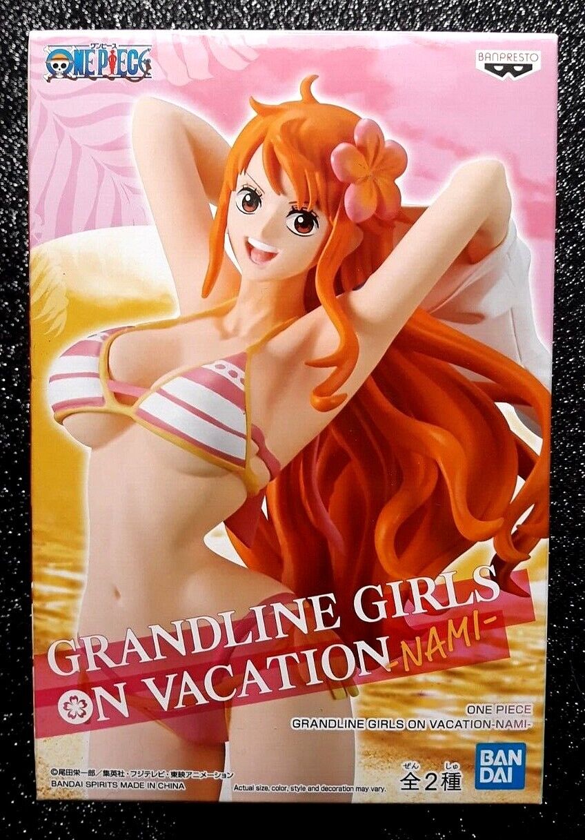 Nami One Piece Grandline Girls on Vacation Figure (Ver. B) by Banpresto