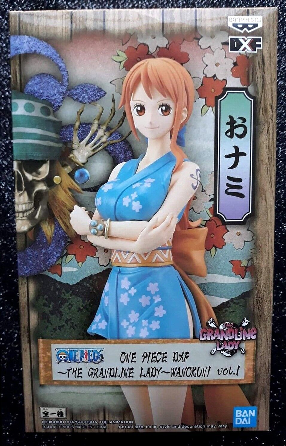 Nami Vol. 1 One Piece DXF The Grandline Lady Wanokuni Figure Banpresto