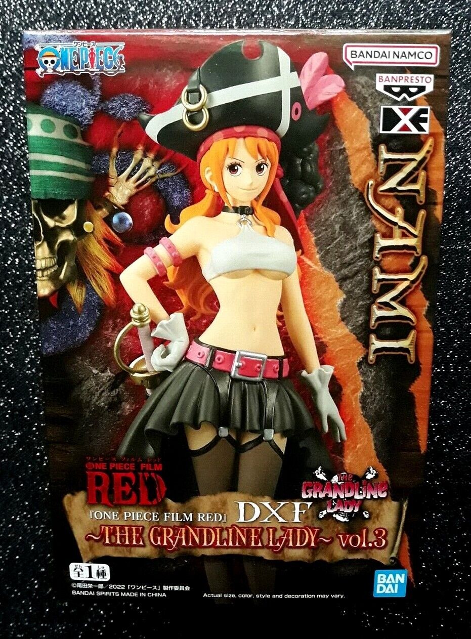 Nami Vol. 3 One Piece DXF The Grandline Lady Film Red Figure by Banpresto