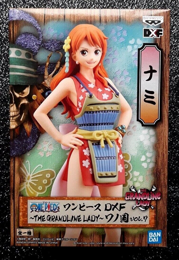 Nami Vol. 7 One Piece DXF The Grandline Lady Wanokuni Figure