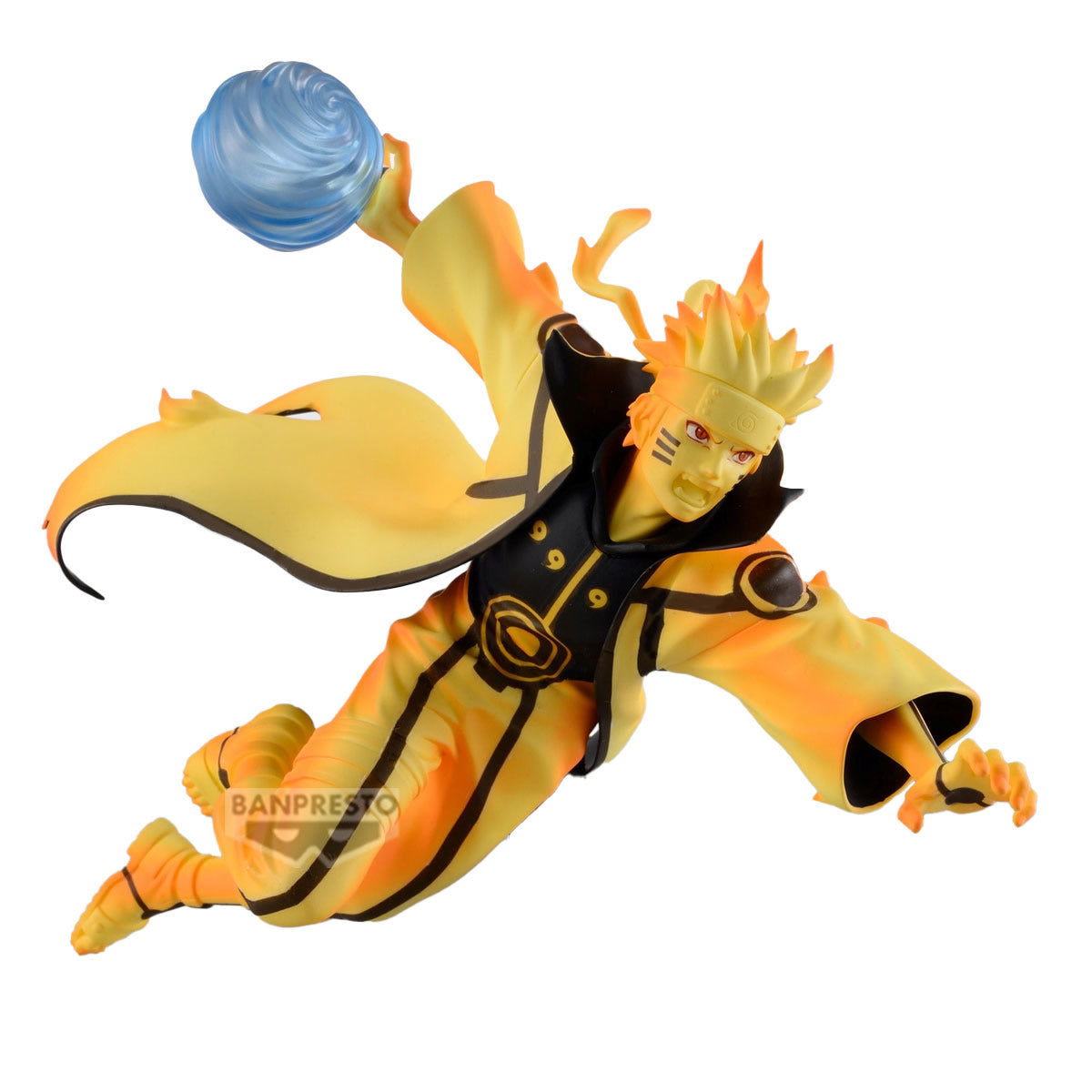 Naruto Uzumaki Kurama Chakra Mode Naruto Shippuden Figure Banpresto