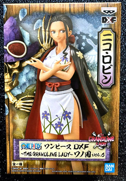 Nico Robin The Grandline Lady Wanokuni Vol. 6 DXF One Piece Figure Banpresto Bandai