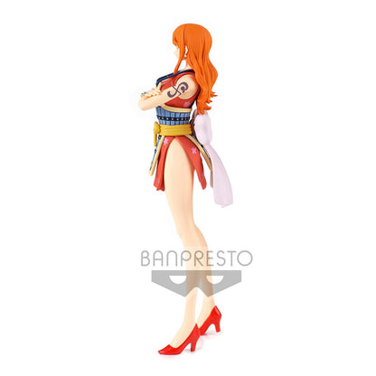 Nami One Piece Statue Glitter & Glamours (A.) Wanokuni II by Banpresto