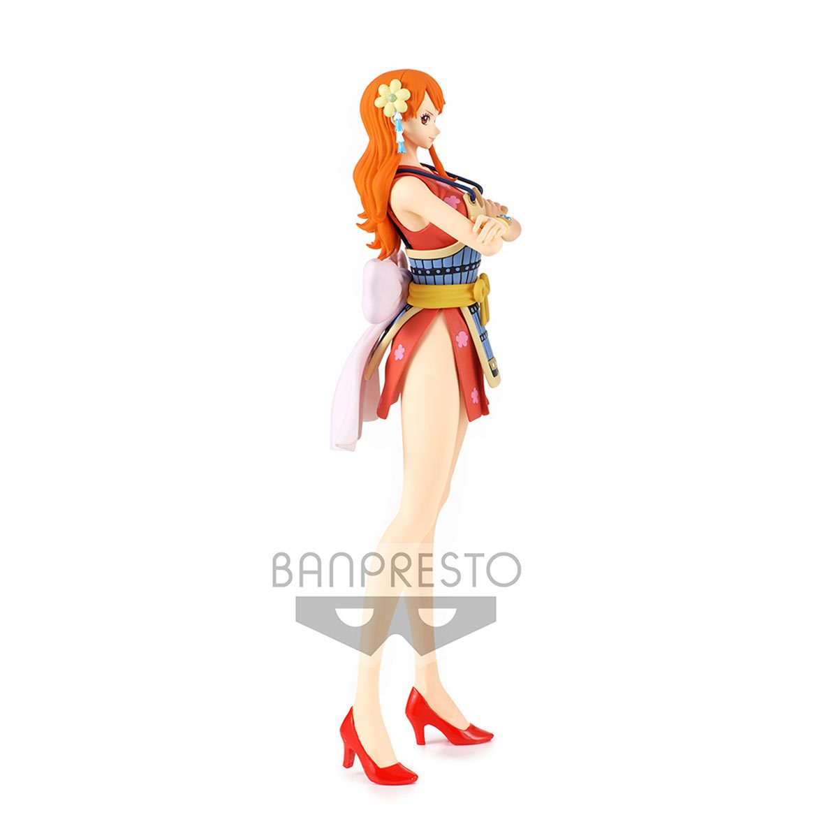 Nami One Piece Statue Glitter & Glamours (A.) Wanokuni II by Banpresto