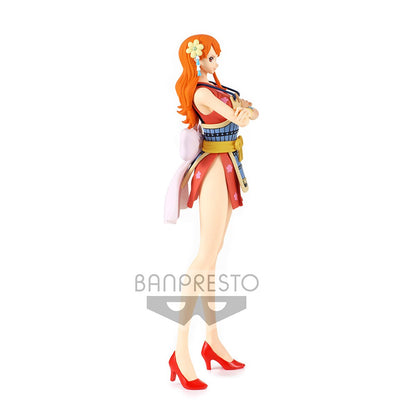 Nami One Piece Statue Glitter & Glamours (A.) Wanokuni II by Banpresto