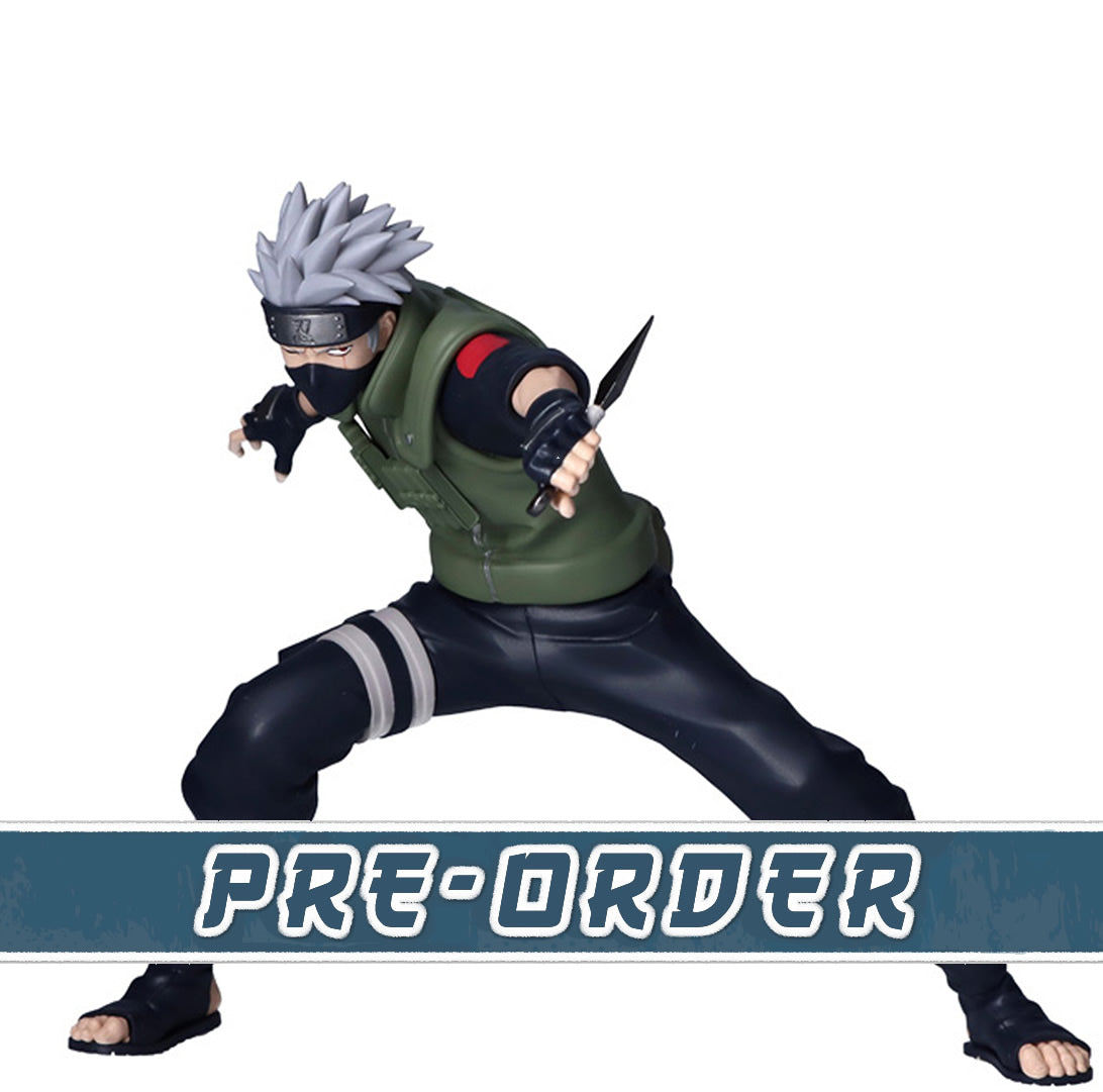 Kakashi Hatake Vibration Stars Naruto Shippuden Figure Banpresto Bandai