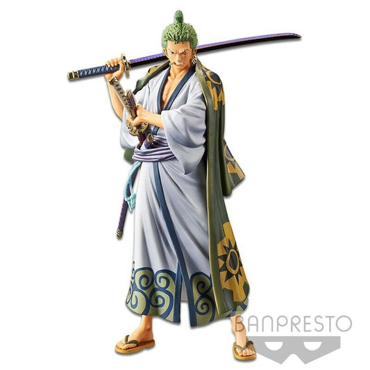 Roronoa Zoro Vol. 2 One Piece DXF Figure the Grandline Men Wanokuni by Banpresto