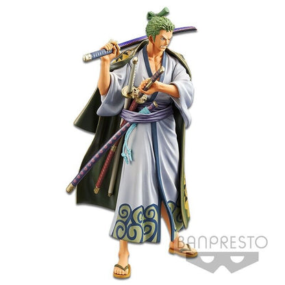 Roronoa Zoro Vol. 2 One Piece DXF Figure the Grandline Men Wanokuni by Banpresto