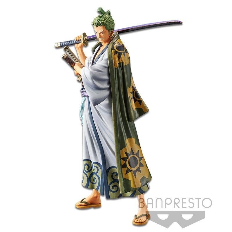 Roronoa Zoro Vol. 2 One Piece DXF Figure the Grandline Men Wanokuni by Banpresto